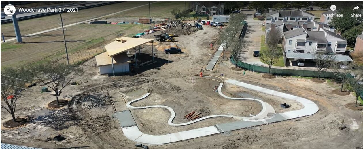 Mayor Turner checks out Westchase District's 1.7 acre park-to-be